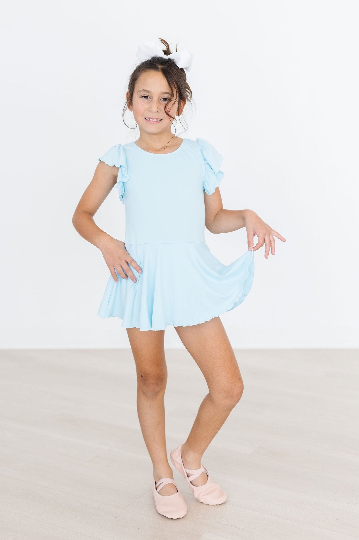 Bluebird Short Sleeve Twirl Leotard