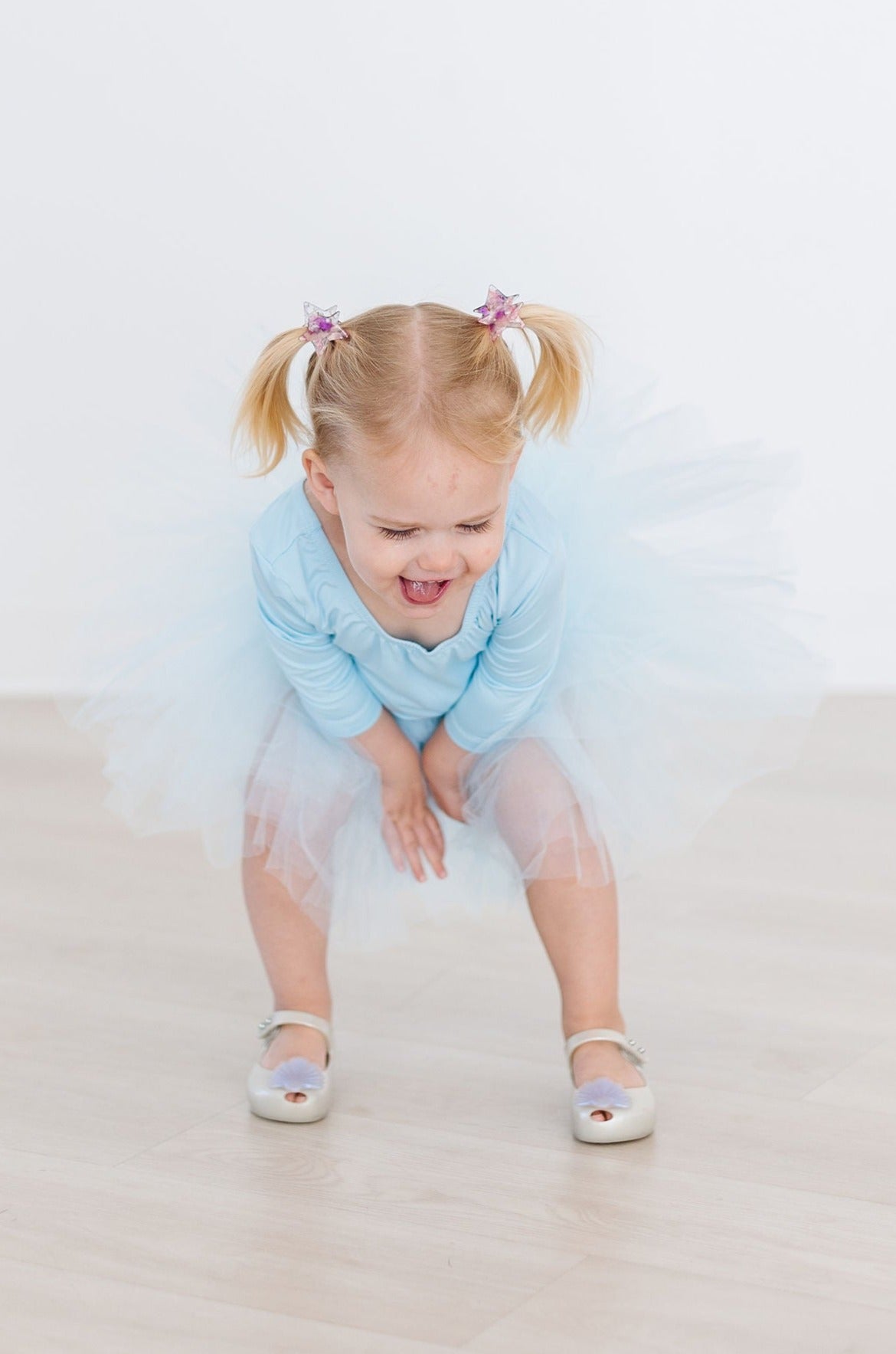 Bluebird 3/4 Sleeve Tutu Leotard