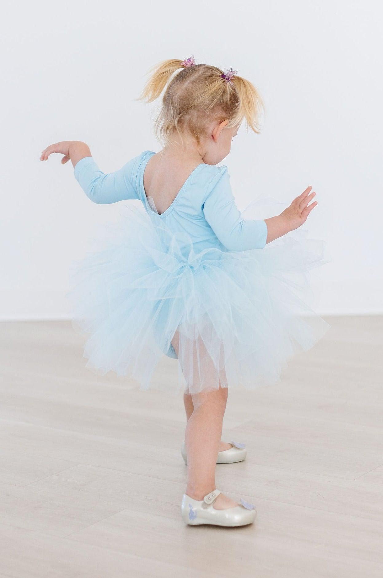 Bluebird 3/4 Sleeve Tutu Leotard