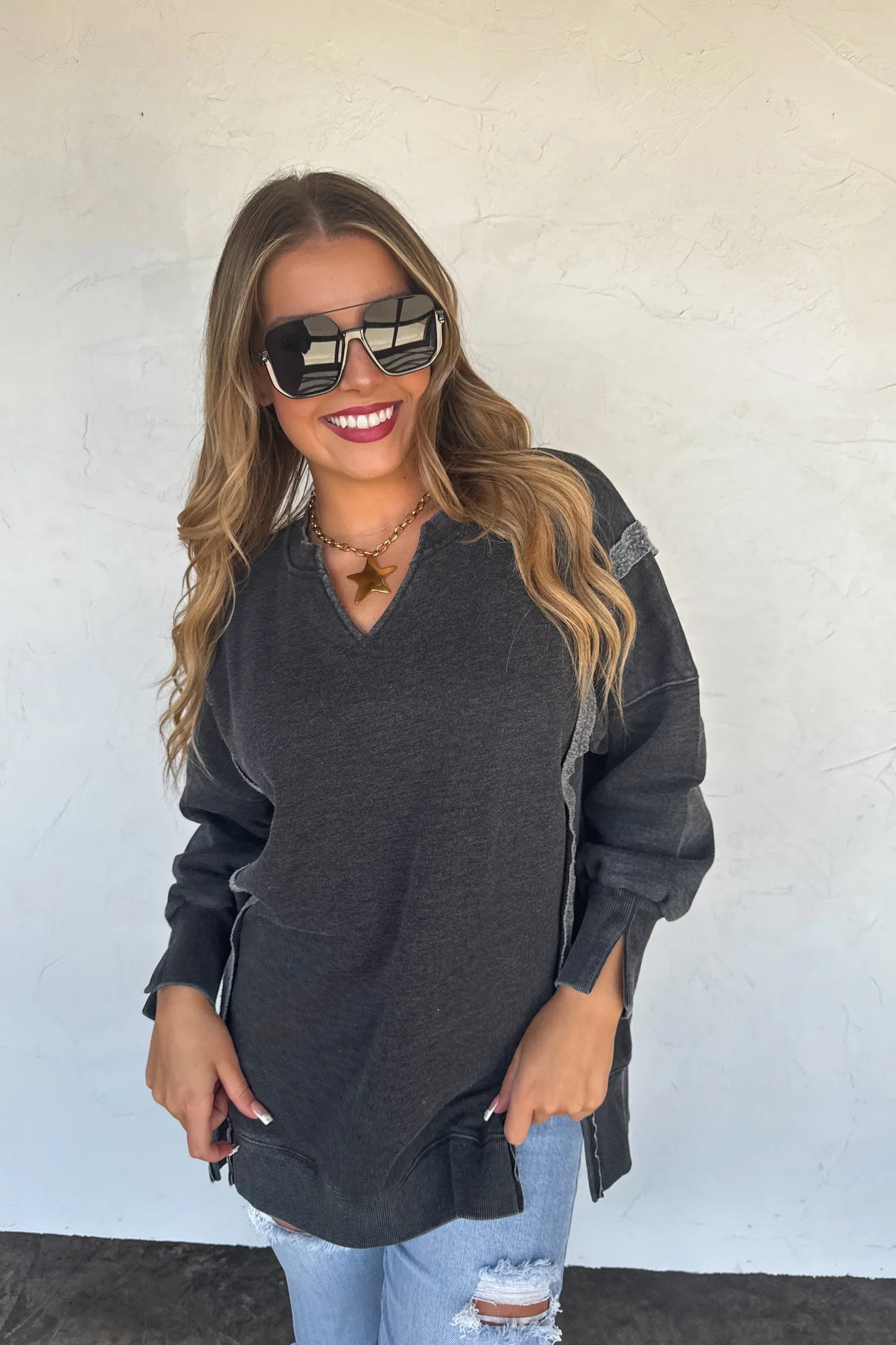 PREORDER: The Comfy Cut Sweatshirt- 4 Colors