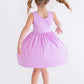 Bright Lilac Tank Pocket Twirl Dress