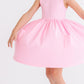 Bubblegum Pink Tank Pocket Twirl Dress
