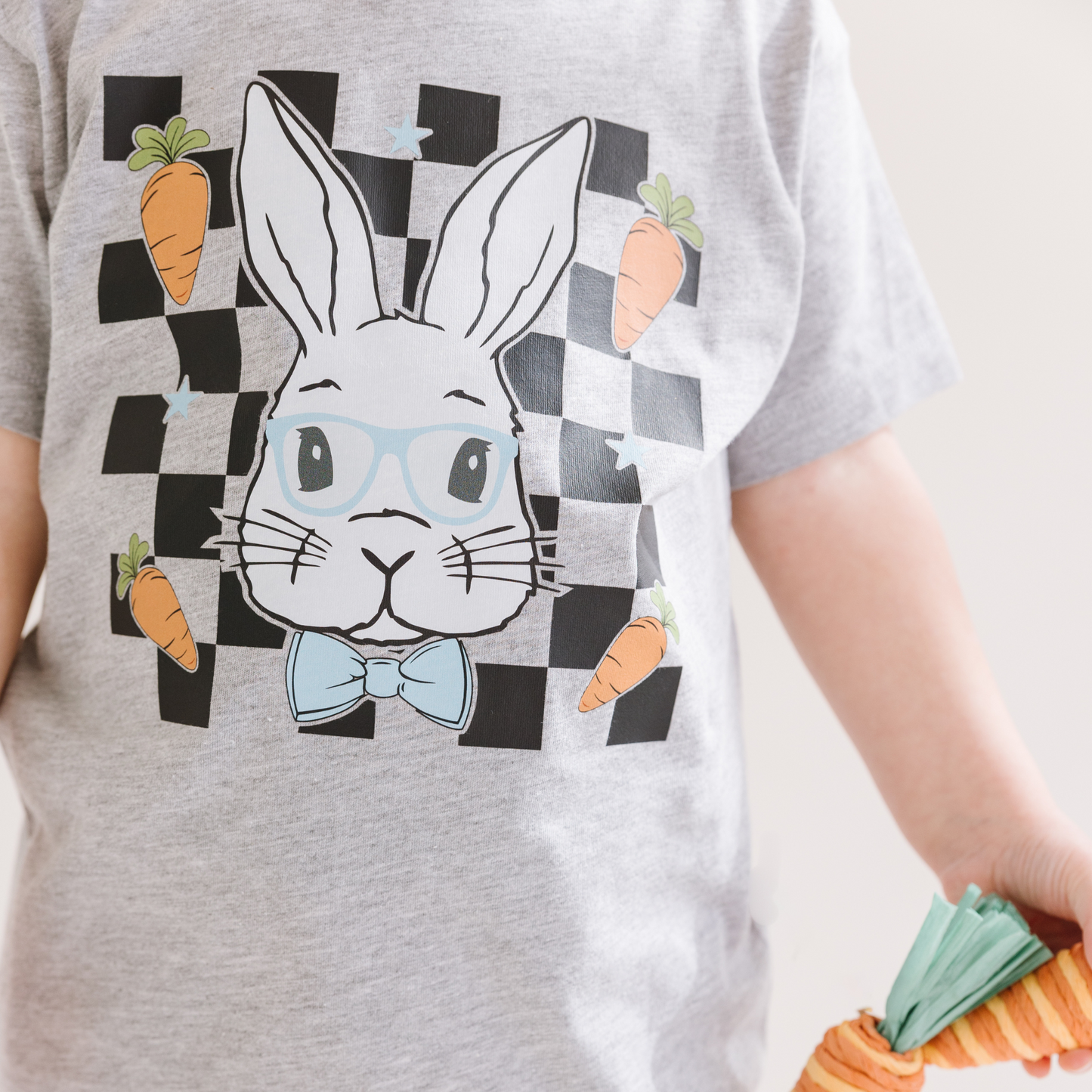 Cotton Tail Bunny Checkered