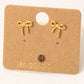 Forever Tied Mini Ribbon Stud Earrings