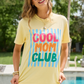 Cool Mom Club Yellow Graphic Tee
