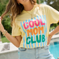 Cool Mom Club Yellow Graphic Tee