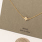 Third Times A Charm Clover Necklace- Gold