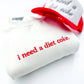 Diet Coke Obsession Embroidered Crewneck Sweatshirt