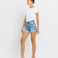 Vervet Riley High Rise Cuffed Shorts