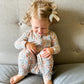 Darling Ditsy Bamboo Zippy Romper