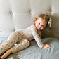 Darling Ditsy Bamboo Zippy Romper