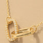 Luxe Link Pendant Necklace