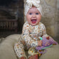 Pastel Petals Modal Zippy Romper