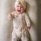 Pastel Petals Modal Zippy Romper
