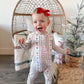 Candy Cane Lane Bamboo Zippy Pajamas