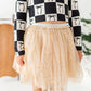 Gold Shimmer | MESH Skort