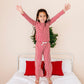 Red Stripes | GIRLS WIDE-LEG PAJAMA SET