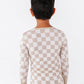 Oat Check 2-Piece Pajamas