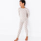 Oat Check 2-Piece Pajamas