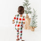 Holiday Plaid | ZIP ROMPER