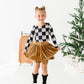 Carmel Velvet | 2-Tiered SKORT