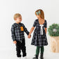 Black Plaid | Scoop Back Dress