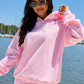 Everyday Ease Light Pink Hoodie