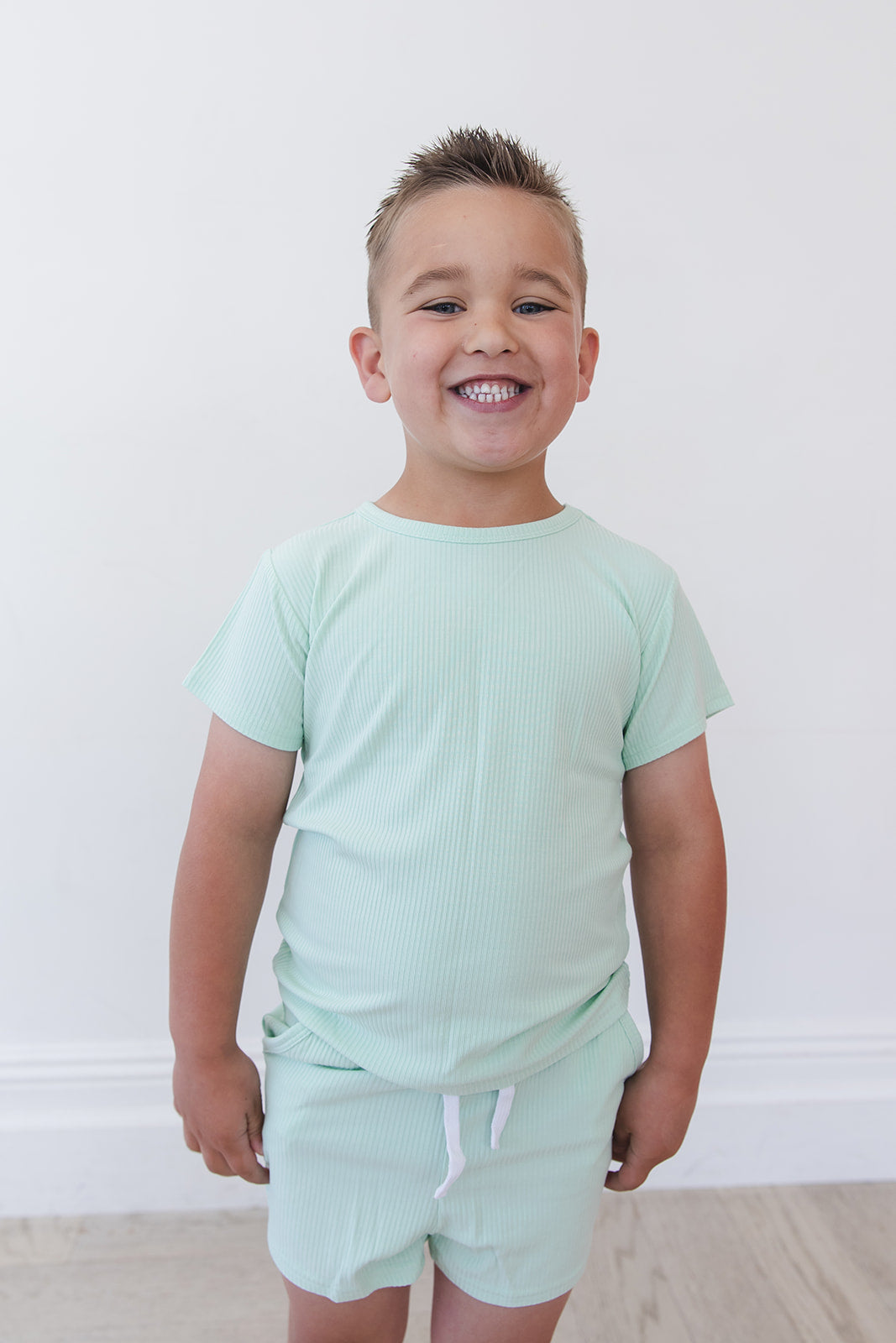Lion Around Ribbed Pocket Short Set