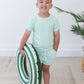 Lion Around Ribbed Pocket Short Set