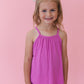Rainbow Royal Ribbed Tank Short Set