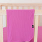Rainbow Royal Ribbed Lightweight Blanket