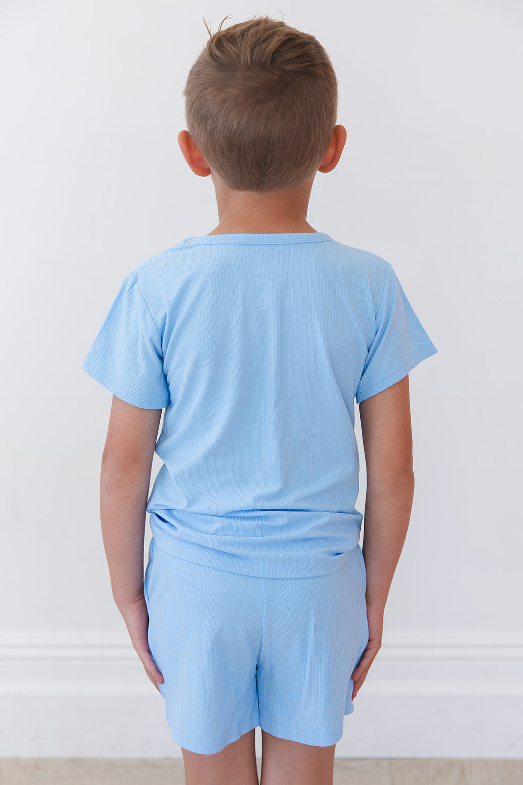 Neverland Ribbed Pocket Short Set