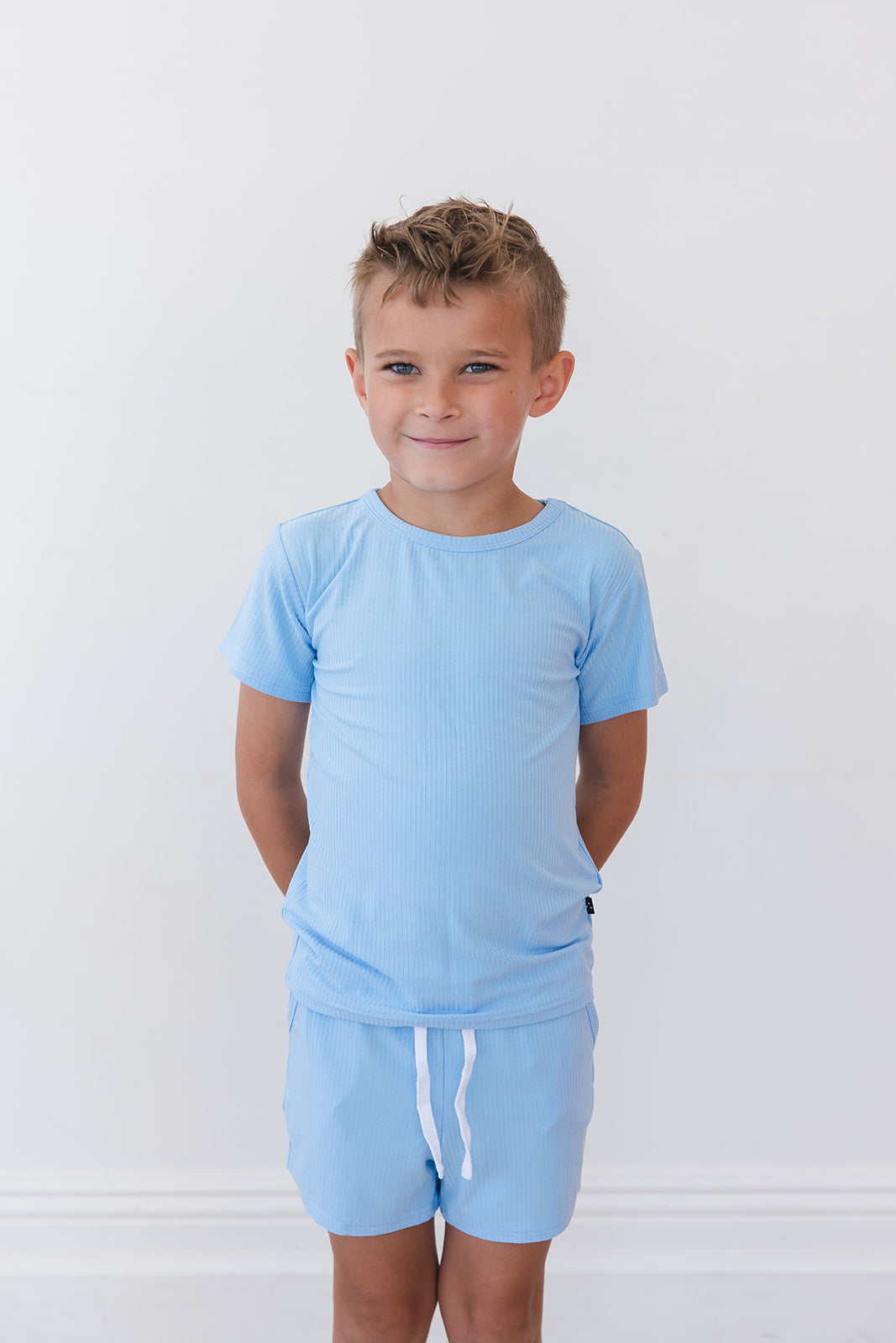 Neverland Ribbed Pocket Short Set