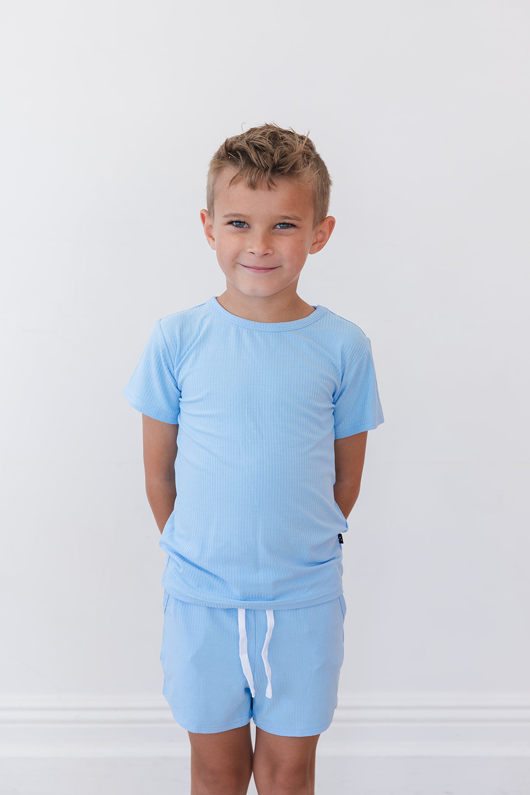 Neverland Ribbed Pocket Short Set