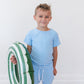 Neverland Ribbed Pocket Short Set