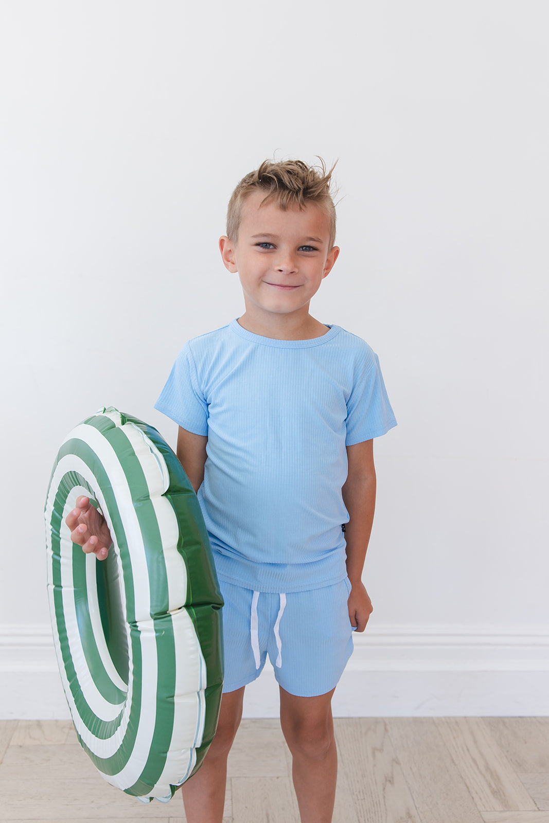 Neverland Ribbed Pocket Short Set