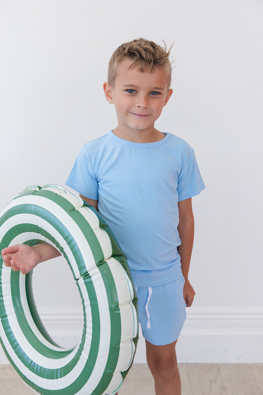 Neverland Ribbed Pocket Short Set