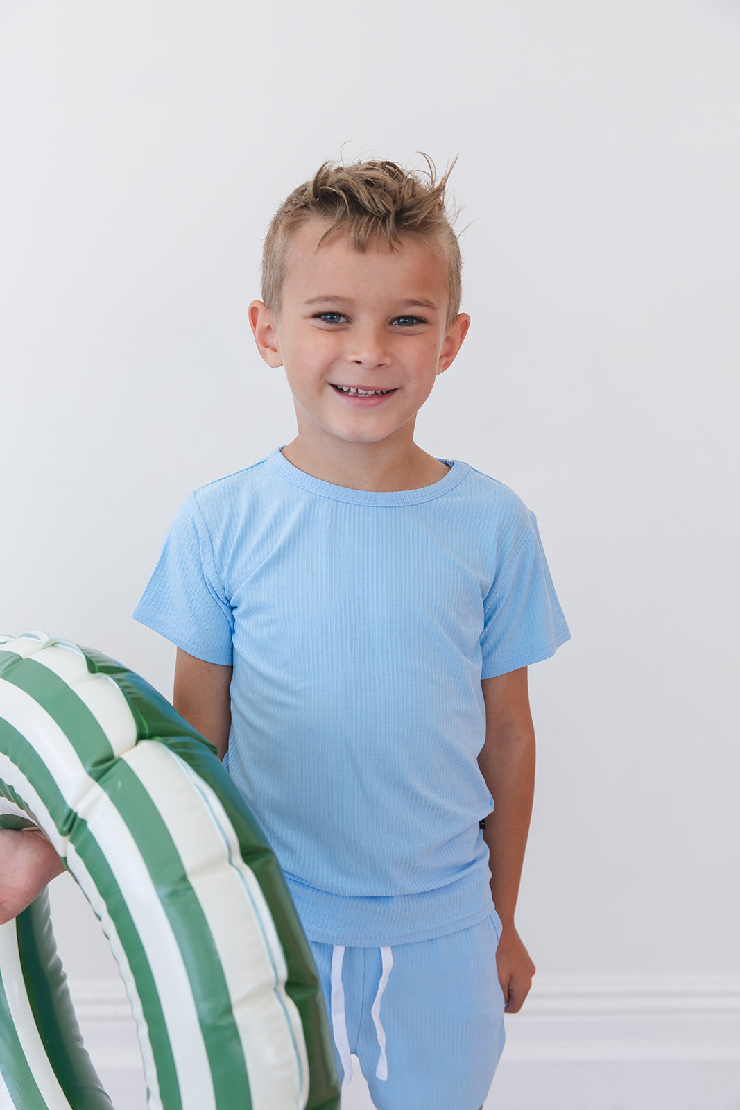 Neverland Ribbed Pocket Short Set