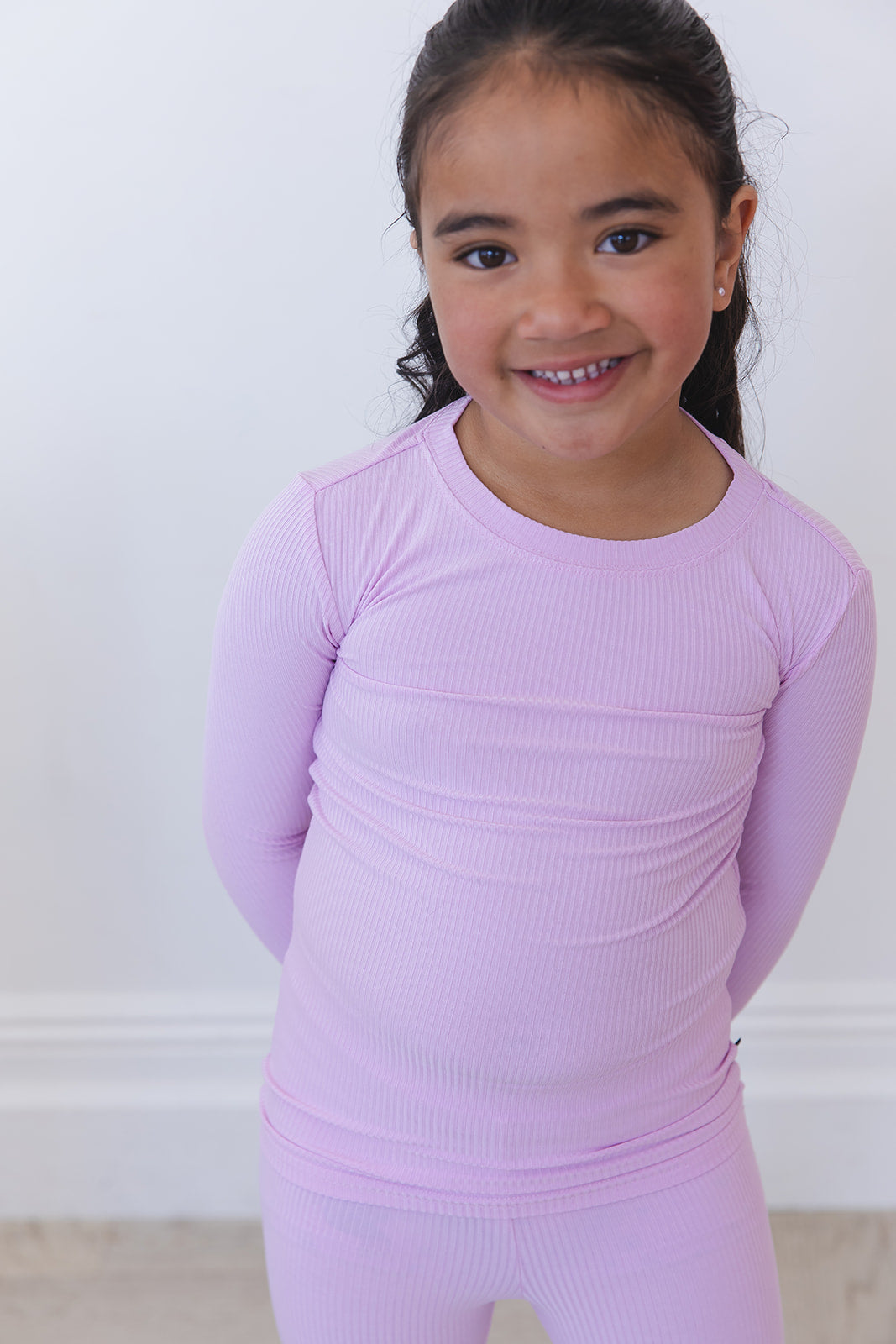 Saltwater Princess Ribbed 2-Piece Pajama Set