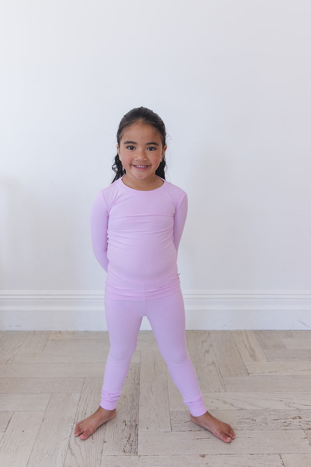 Saltwater Princess Ribbed 2-Piece Pajama Set