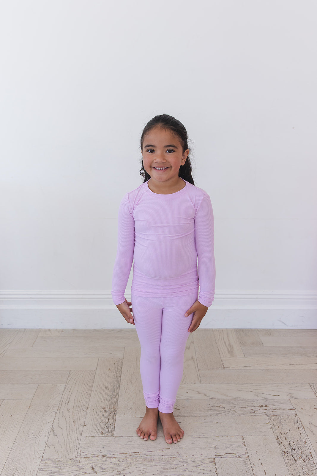 Saltwater Princess Ribbed 2-Piece Pajama Set