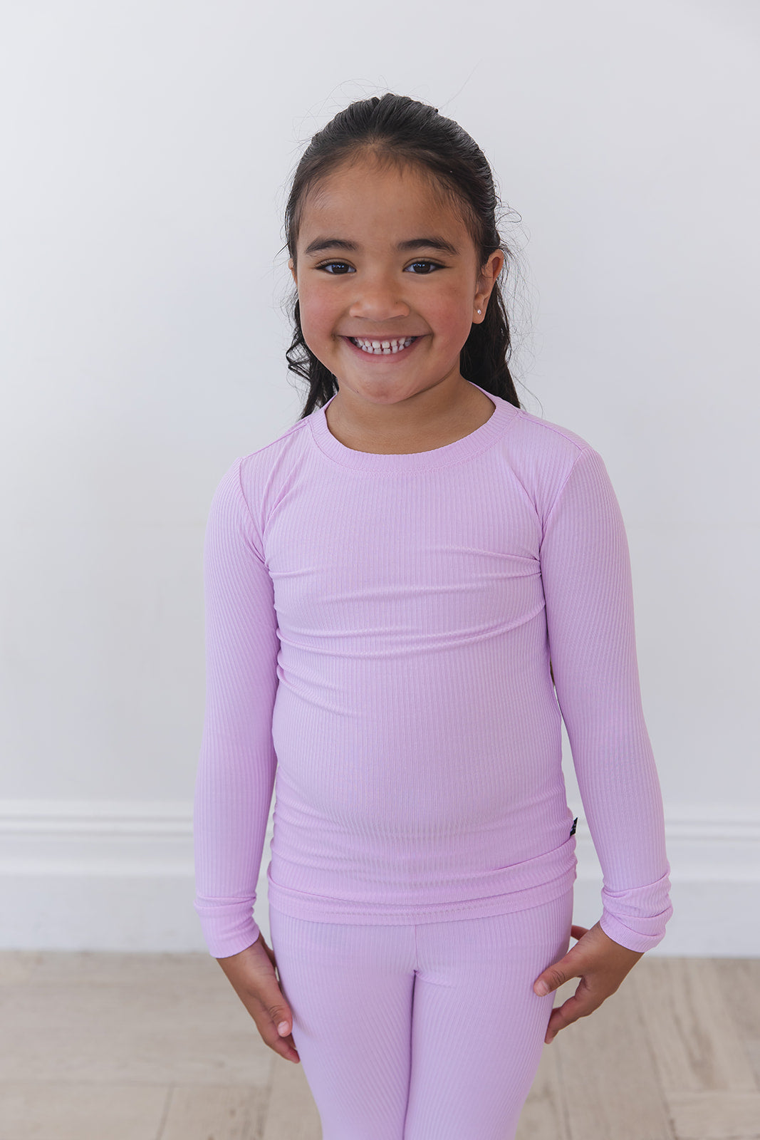 Saltwater Princess Ribbed 2-Piece Pajama Set