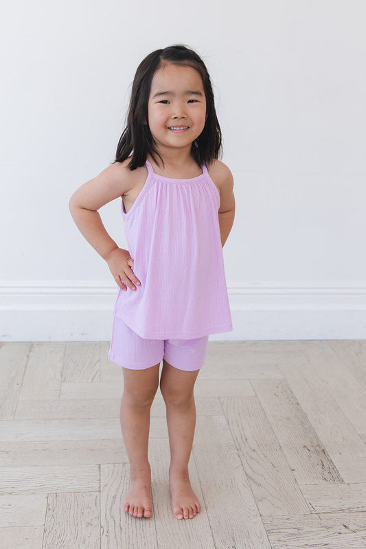 Saltwater Princess Ribbed Tank & Short Set