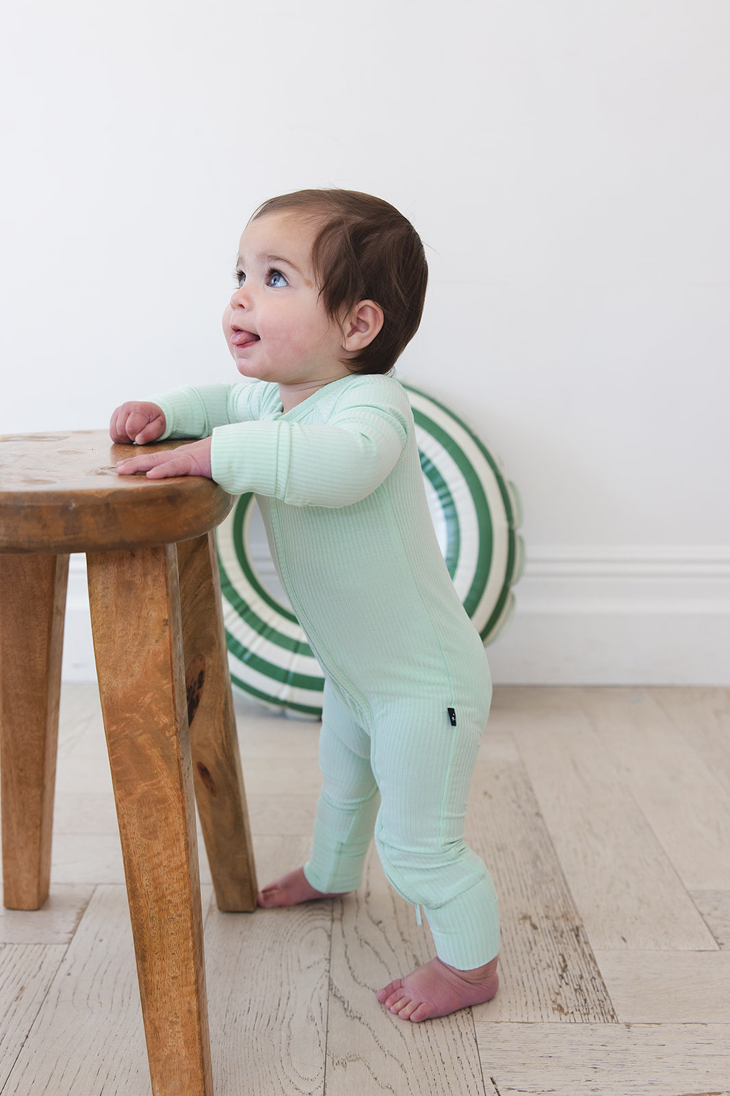 Lion Around Ribbed Zippy Pajama