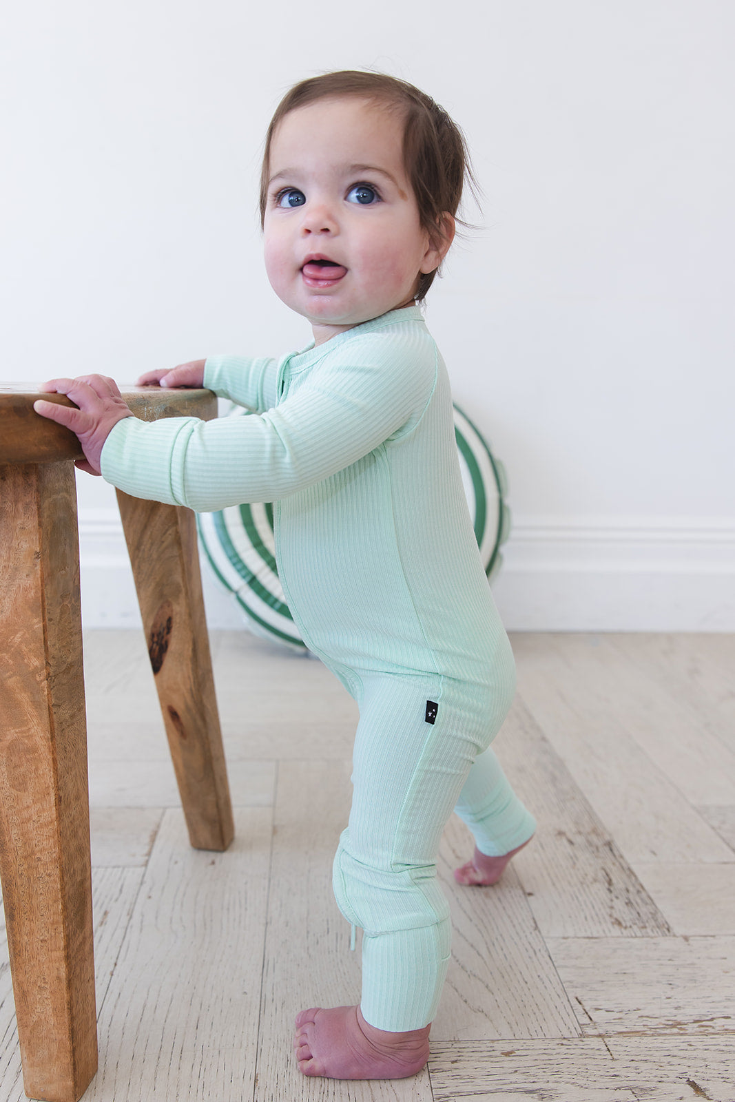 Lion Around Ribbed Zippy Pajama