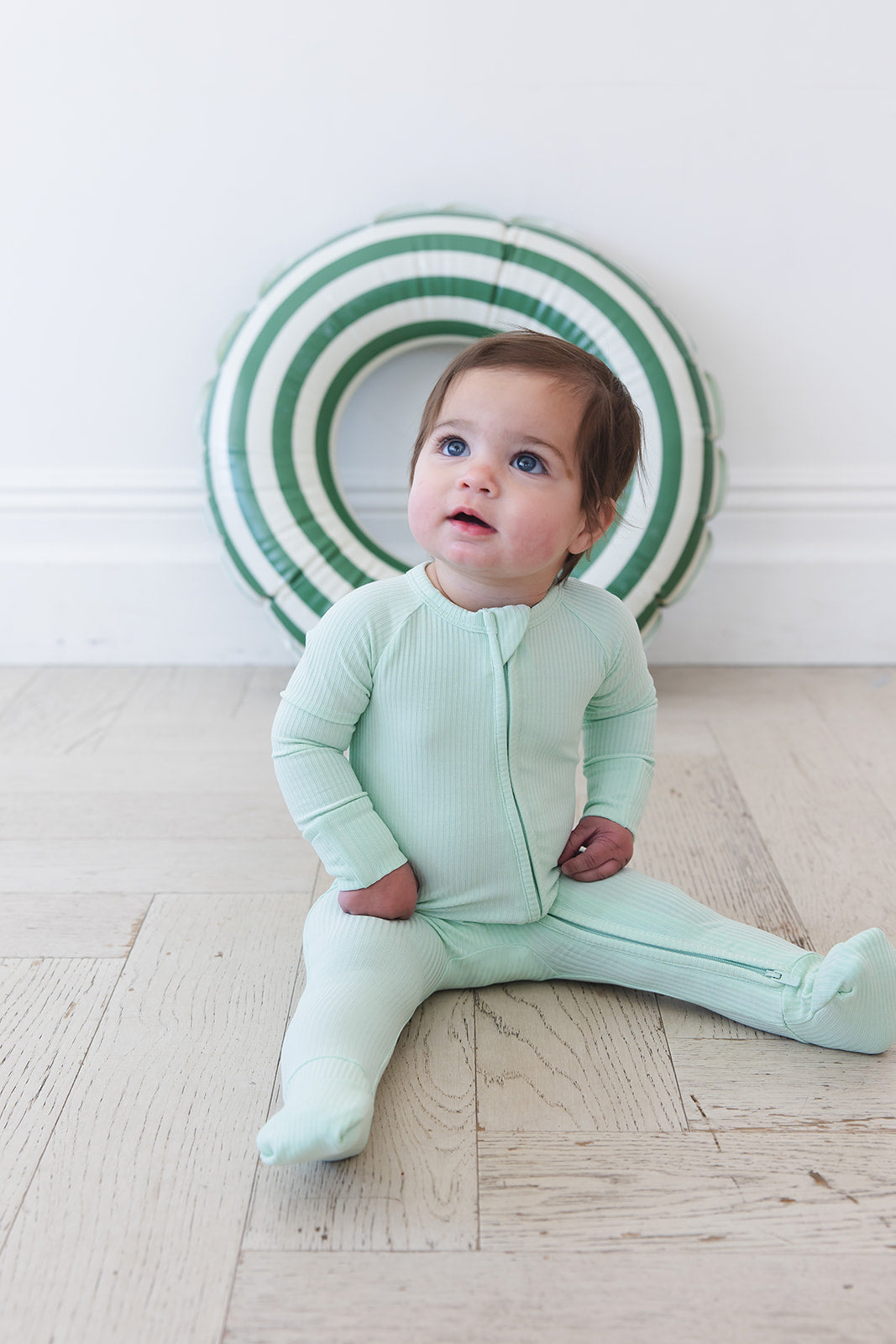 Lion Around Ribbed Zippy Pajama