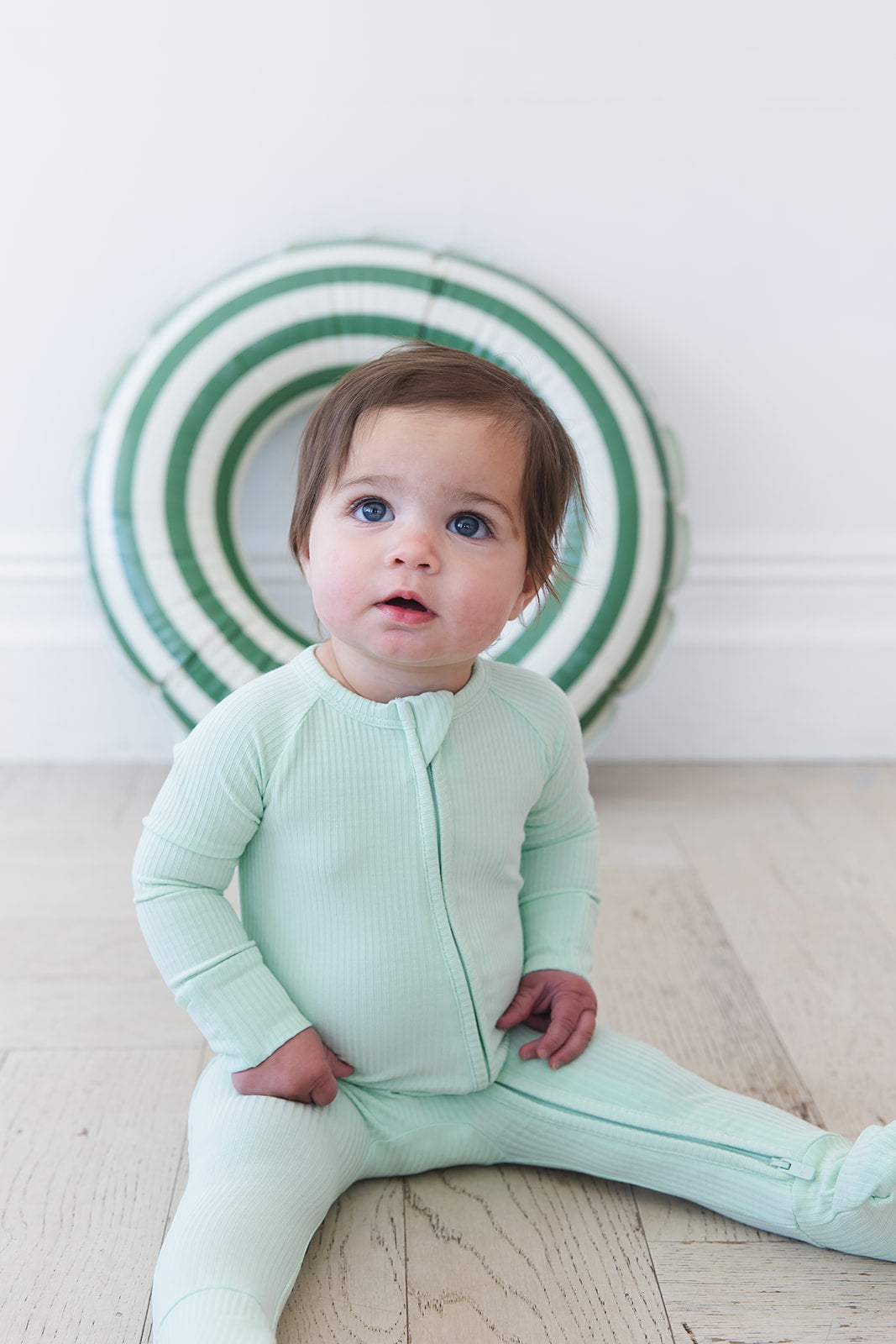 Lion Around Ribbed Zippy Pajama
