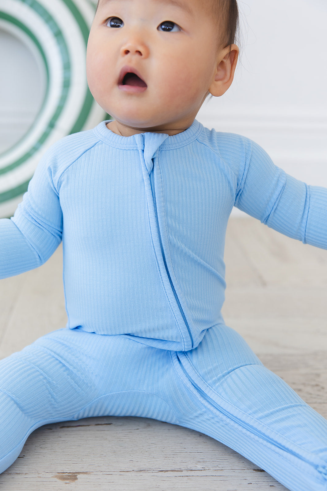 Neverland Ribbed Zippy