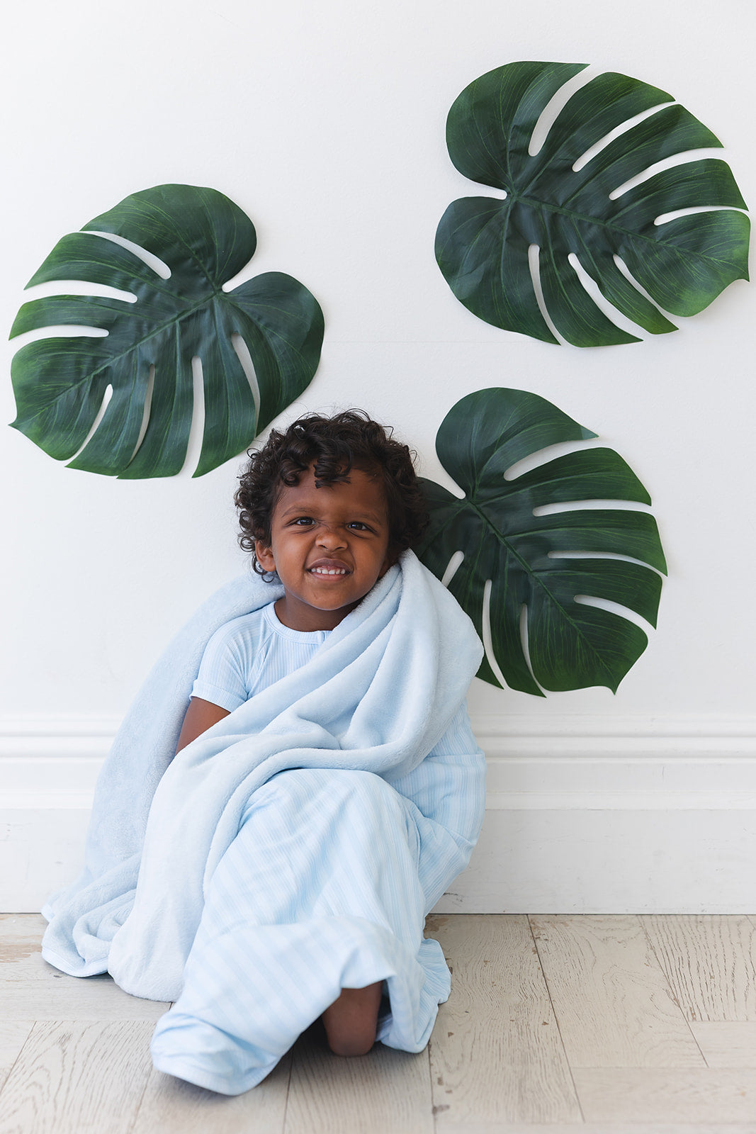 Oliver Ribbed Plush Blanket