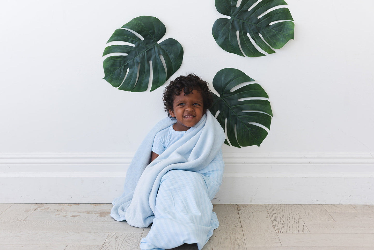 Oliver Ribbed Plush Blanket